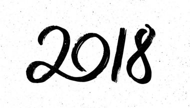 Hat için 2018 yeni yıl köpek