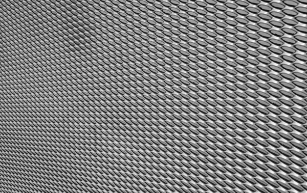 Metal grid or fence pattern — Stock Photo, Image