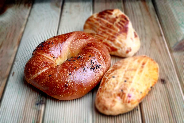 Soft Turkish bagel — Stock Photo, Image