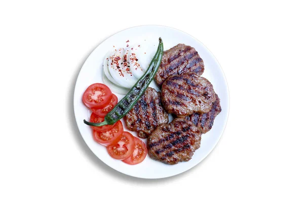 Kofte ist eines der wichtigsten Gerichte der türkischen Küche — Stockfoto