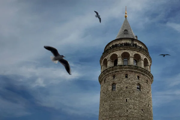 Torre de Istambul Galata — Fotografia de Stock