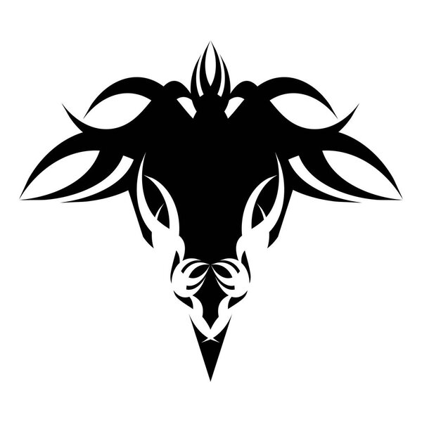 Дикая волчья татуировка
.