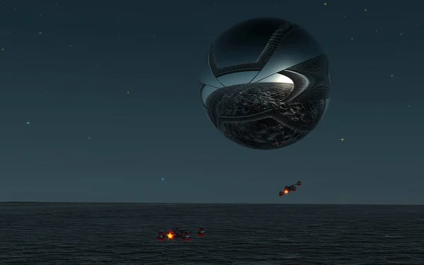 Uzay Gezgin gezegen üzerinde