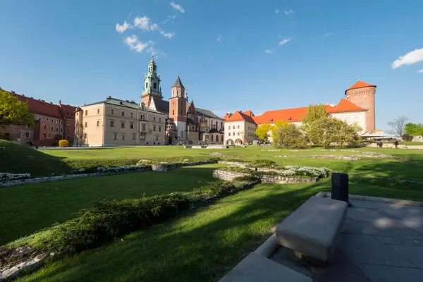 A Krakkó Wawel-kastély — Stock Fotó