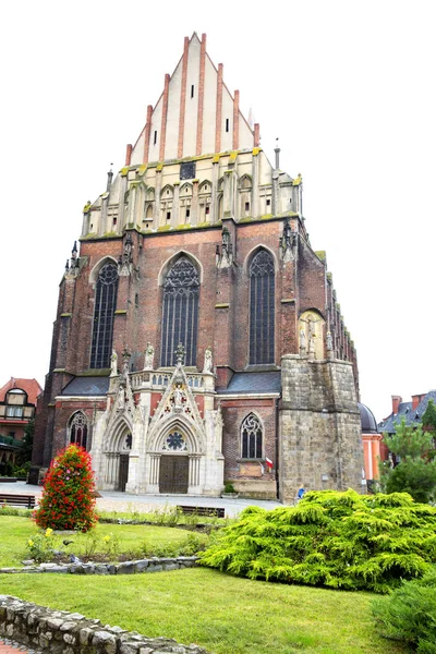 Ciudad de Nysa Catedral de Santiago Apóstol —  Fotos de Stock