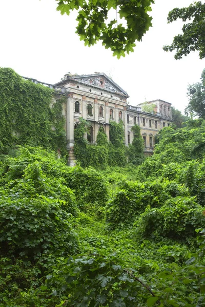 Pałac i park w Slawikowo — Zdjęcie stockowe