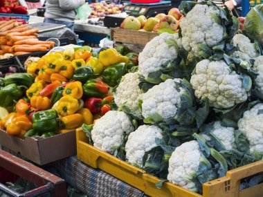 Meyve ve sebzeler üzerinde ticari bir durak