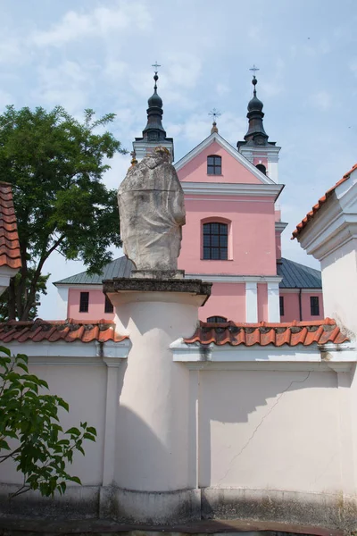 Budynki Klasztoru Kamedułów Nad Wigrami Wigierskim Parku Narodowym Polska — Zdjęcie stockowe
