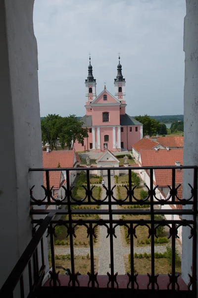 Камальдолезький Монастир Річці Віґрі Національному Парку Віґрі Польща — стокове фото