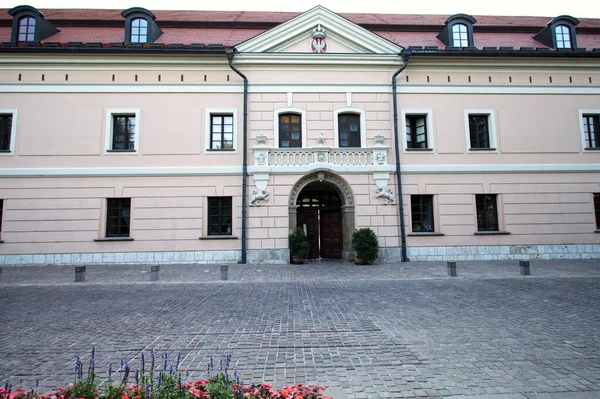 Pohled Renesanční Královský Hrad Niepoomicích — Stock fotografie