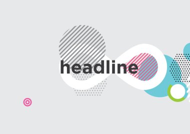 Soyut modern geometrik arkaplan