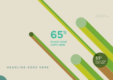 Dinamik geometrik arka plan