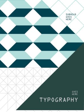 Minimalist geometrik arka plan 