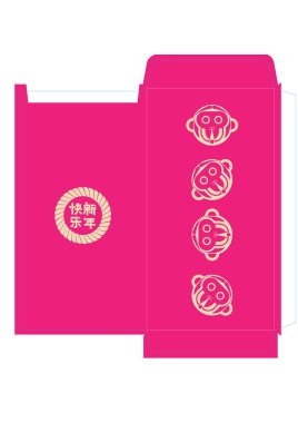 Yeni yıl paketi şablonu 