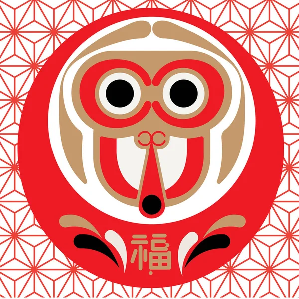 Daruma maymun ifade