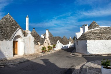 Alberobello 'daki Trulli evleri