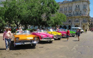 Havana'nın Retro taksiler