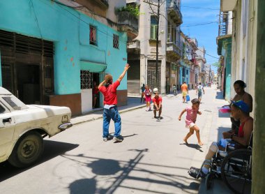 Havana, Küba'da tipik bir gün
