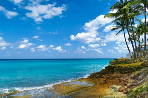 Incrível paisagem marinha tropical de Varadero, Cuba — Fotografia de Stock