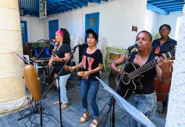 Küba kadın Dörtlü Grup