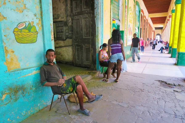 Centralne miejsce rynku w Hawanie — Zdjęcie stockowe