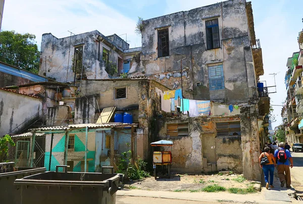 poor zone of Havana, Cuba