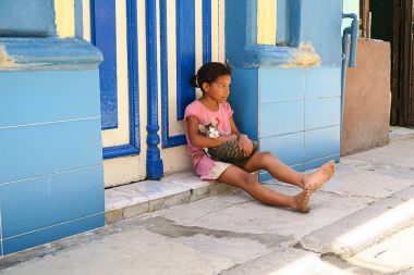 Havana'da iki küçük arkadaş