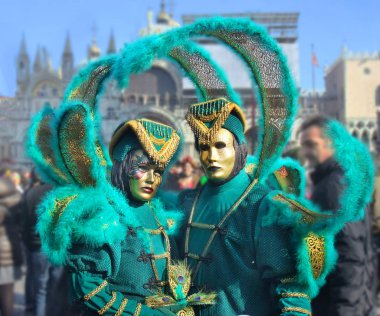 Carnival in Venice clipart