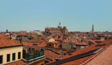 üstten Venedik güzel panoramik görünüm