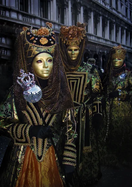 Venedig Karneval adel - Stock-foto
