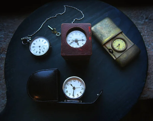 old ancient vintage clocks