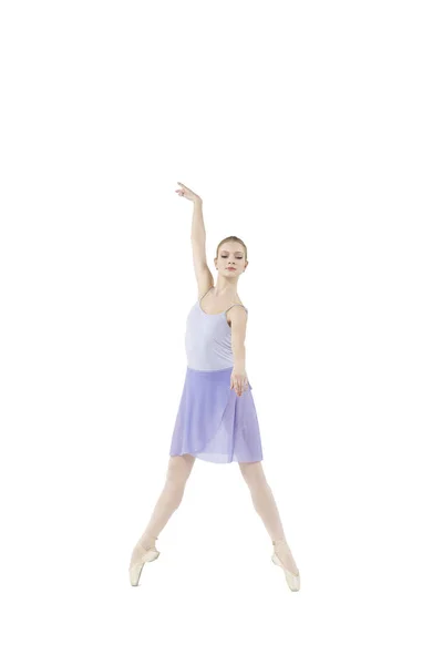 बैले जटिल नृत्य तत्व करता है — स्टॉक फ़ोटो, इमेज