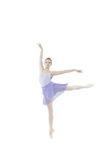 Ballet performs complex dance elements — Stock Photo, Image