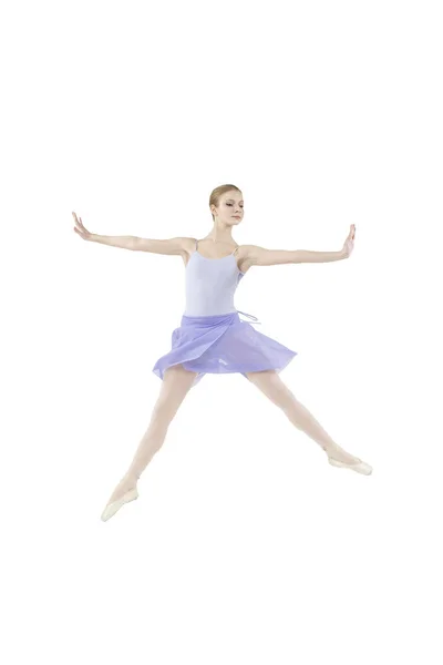 Ballet performs complex dance elements — Stock Photo, Image