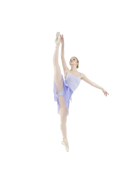 Balett utför komplexa Dans element — Stockfoto