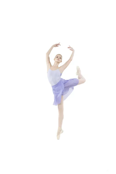 Ballet performs complex dance elements — Stock Photo, Image