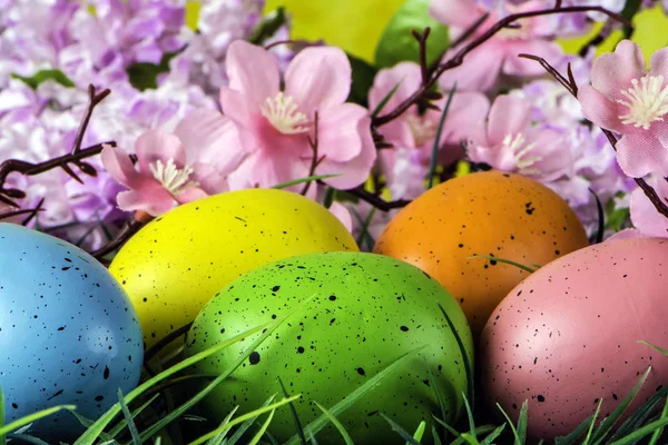 Ovos de Páscoa coloridos — Fotografia de Stock