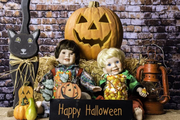 Sehr glückliches halloween — Stockfoto