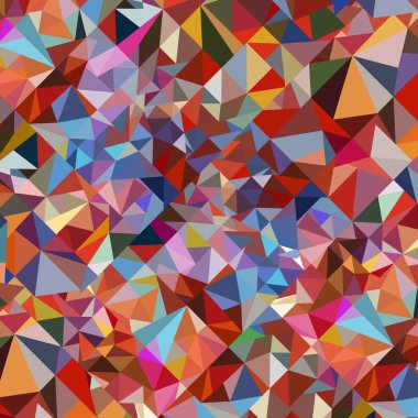 Geometrik renkli seamless modeli kahverengi kırmızı