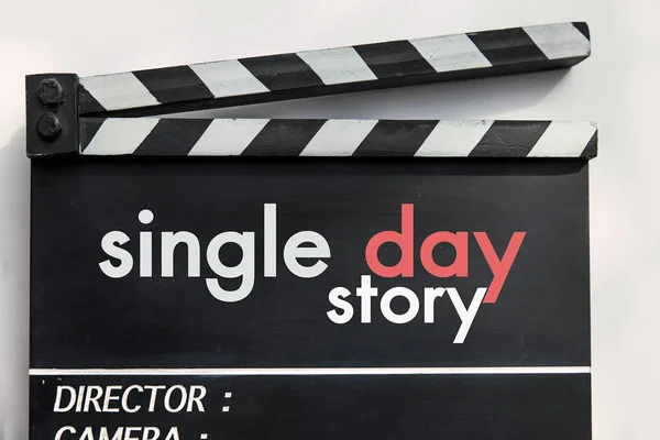 Love story film slate