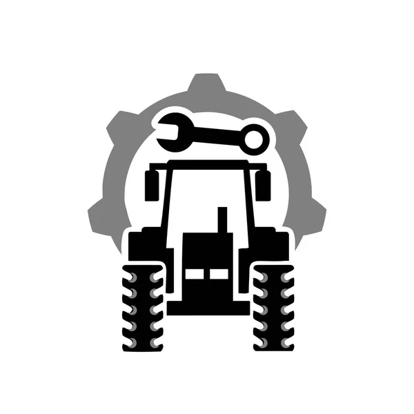 修理サービスロゴ — ストックベクタ