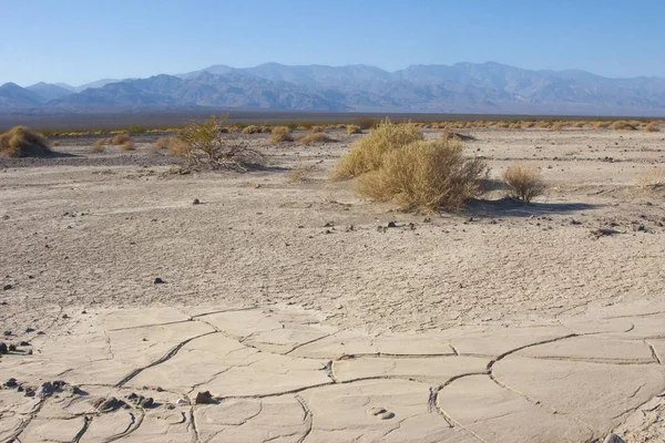 Καλιφόρνια Κοιλάδα του θανάτου στο εθνικό πάρκο, λάσπη θίνες — Φωτογραφία Αρχείου