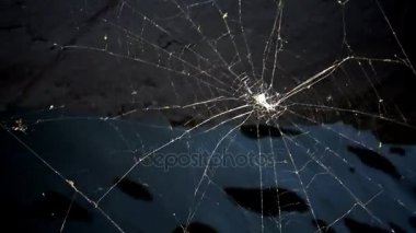 Suyun üstünde örümcek ağı var.