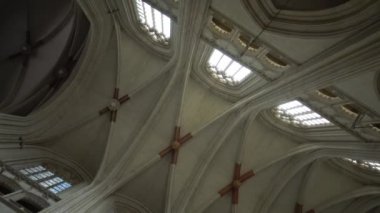 Nantes, Fransa - Eylül 2017: içinde Gotik c