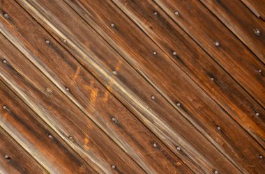 Ahşap arka plan, eski bir 18. yüzyıl ahırı olan Ohio Usa 'da kalan eski çürük kalaslar.