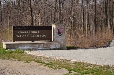 Usa, Ohio - 26 Nisan 2018: Indiana Dunes National Lakeshore
