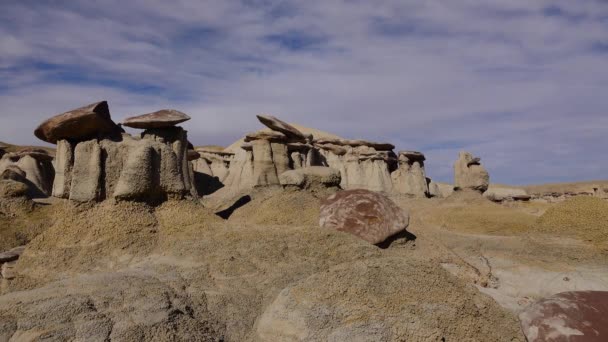 Farmington New Mexico Yakınlarındaki San Juan Shi Sle Pah Yaban — Stok video