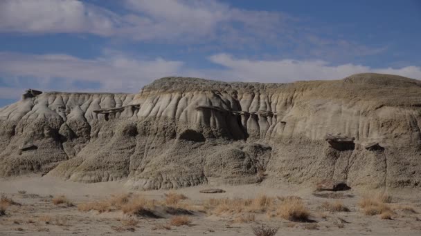Rock Formations Shi Sle Pah Wash Wilderness Study Area New — Stock Video