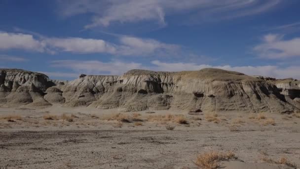 Rock Formations Shi Sle Pah Wash Wilderness Study Area New — Stock Video