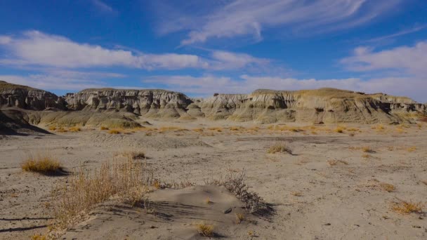 Rock Formations Shi Sle Pah Wash Wilderness Study Area New — Stock Video